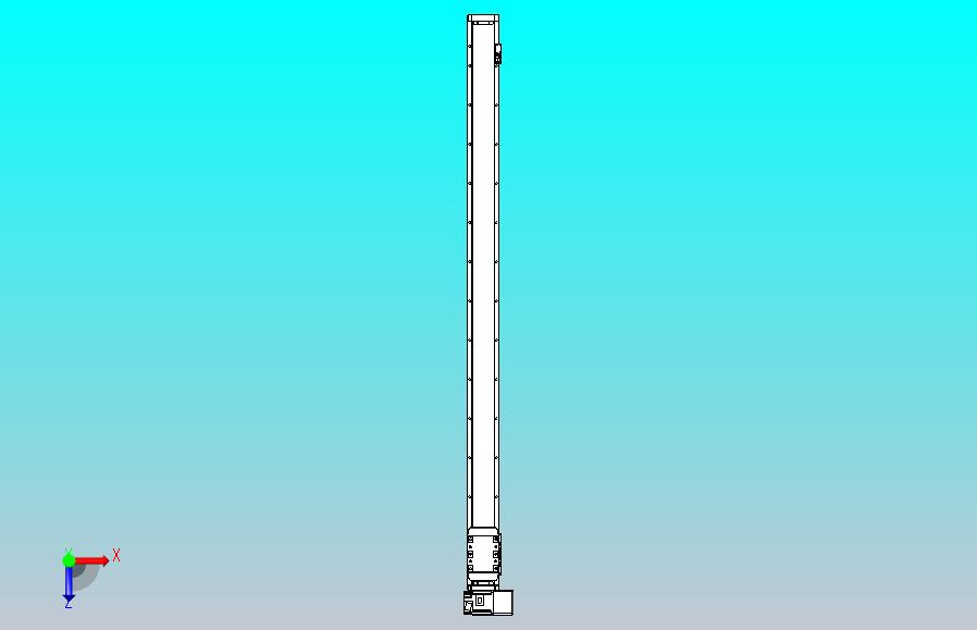 机器人皮带驱动直线轴TPA-GCB-80-P60-L1250-RU-M20-N3