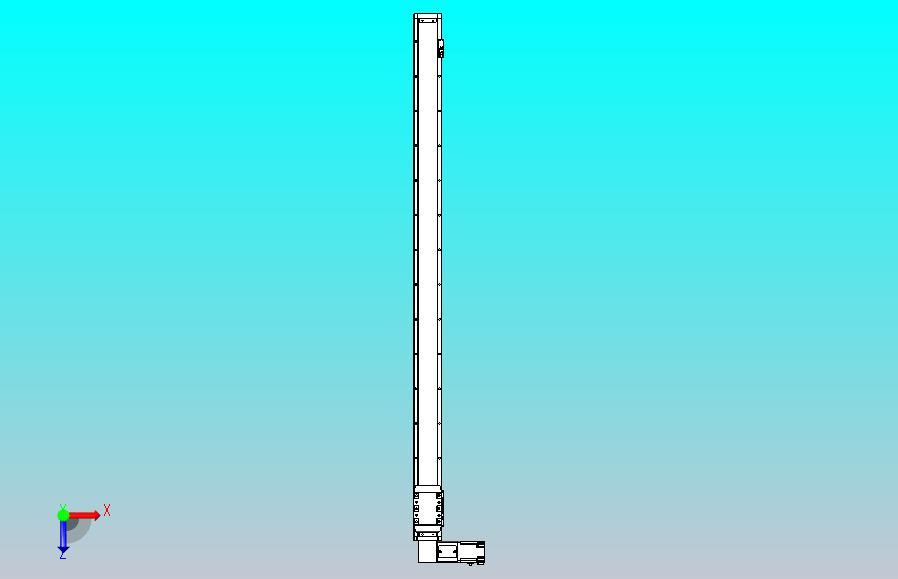 机器人皮带驱动直线轴TPA-GCB-80-P60-L1300-DL-M20-N3
