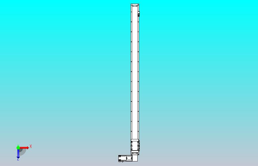 机器人皮带驱动直线轴TPA-GCB-80-P60-L1300-DR-M20-N3