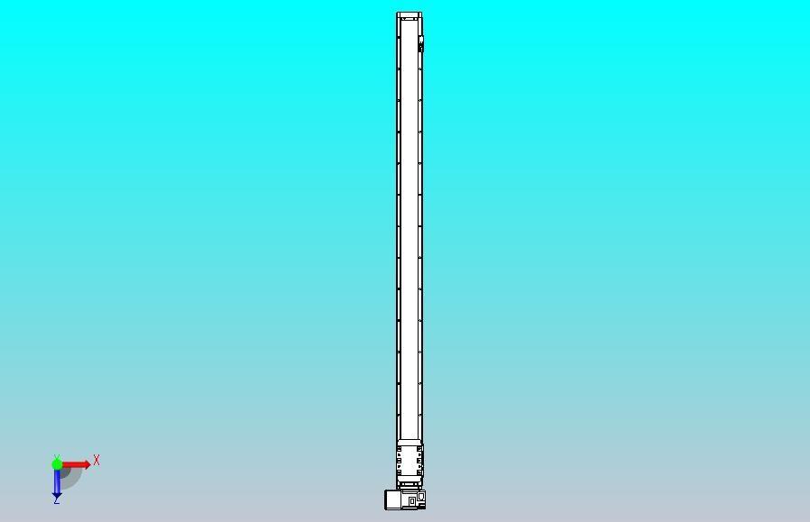 机器人皮带驱动直线轴TPA-GCB-80-P60-L1300-LU-M20-N3
