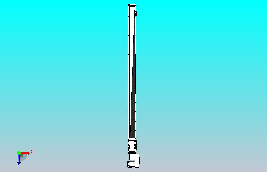 机器人皮带驱动直线轴TPA-GCB-80-P60-L1350-QR-M20-N3