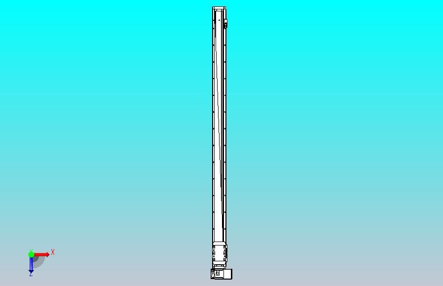 机器人皮带驱动直线轴TPA-GCB-80-P60-L1350-RU-M20-N3