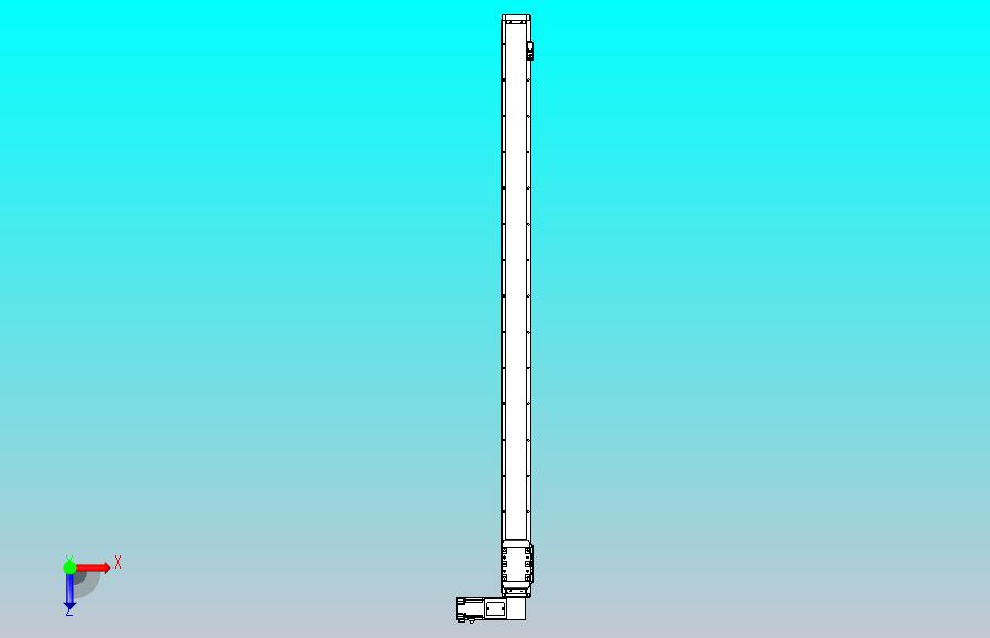 机器人皮带驱动直线轴TPA-GCB-80-P60-L1400-DR-M20-N3