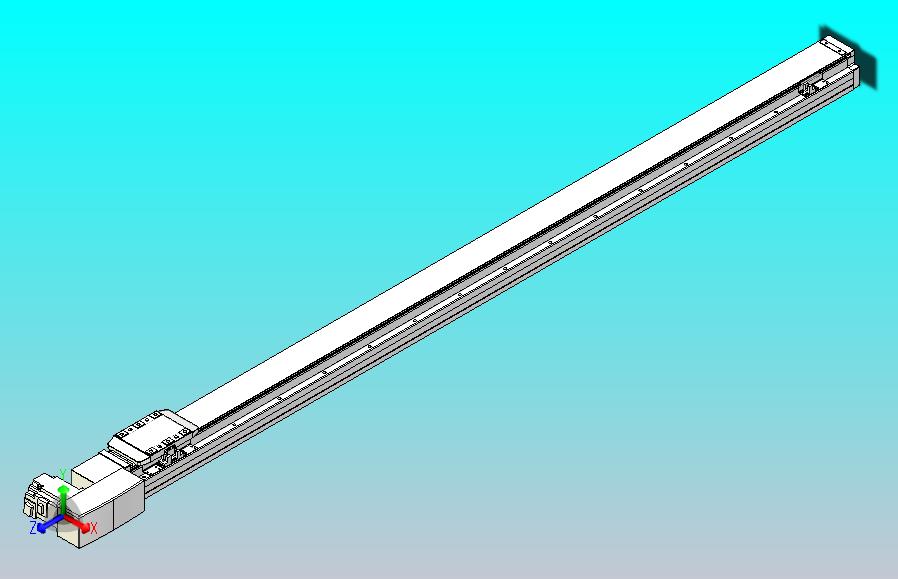 机器人皮带驱动直线轴TPA-GCB-80-P60-L1400-QR-M20-N3