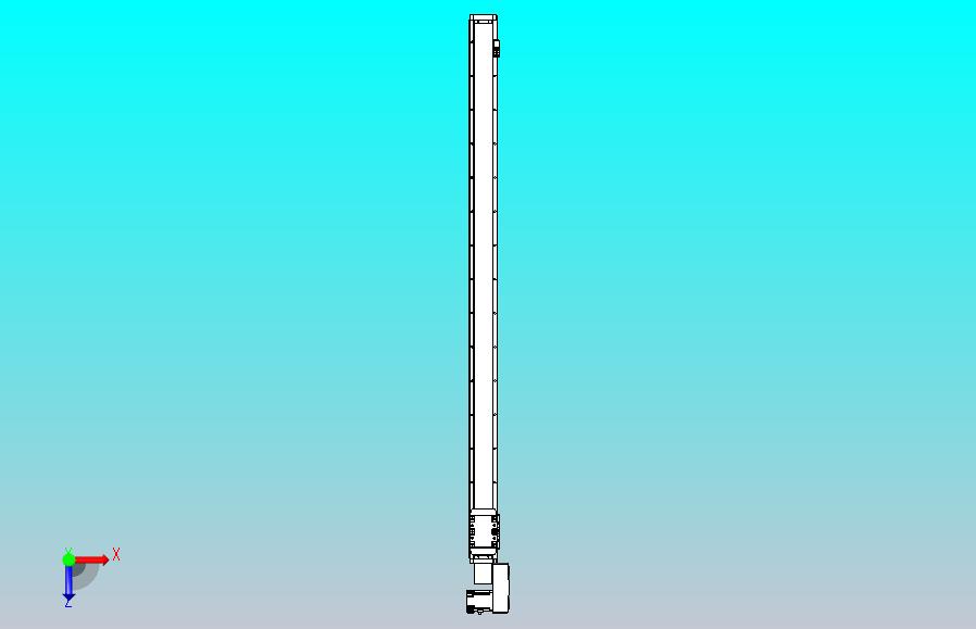 机器人皮带驱动直线轴TPA-GCB-80-P60-L1400-QR-M20-N3