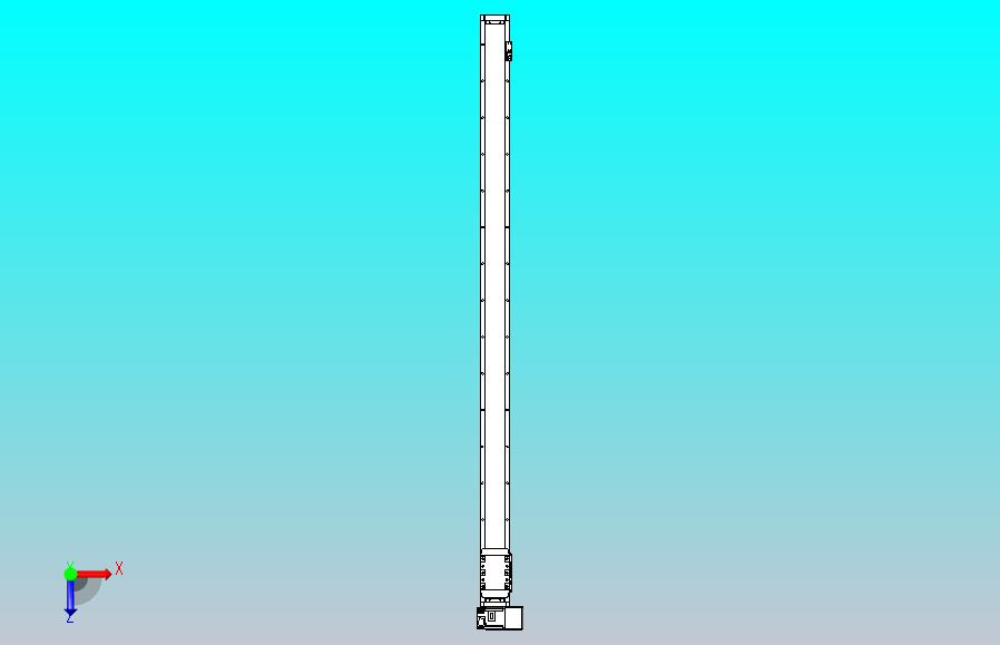 机器人皮带驱动直线轴TPA-GCB-80-P60-L1400-RU-M20-N3