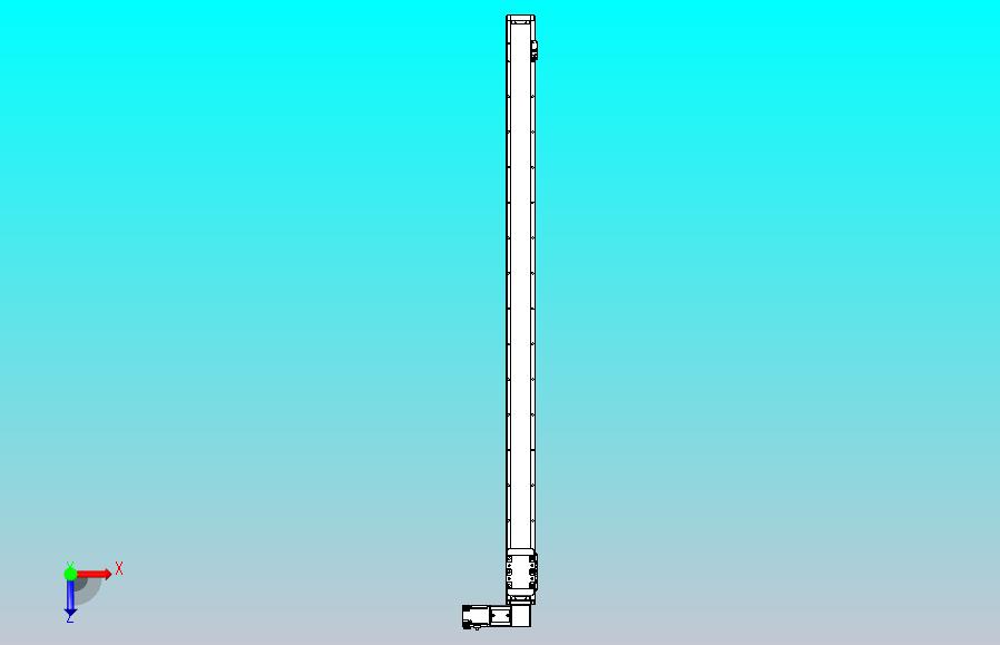 机器人皮带驱动直线轴TPA-GCB-80-P60-L1450-DR-M20-N3