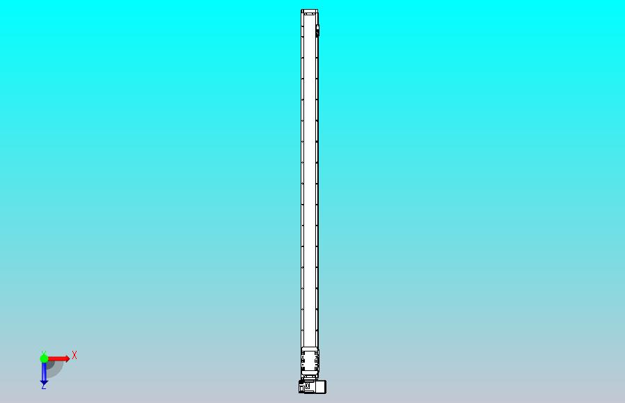 机器人皮带驱动直线轴TPA-GCB-80-P60-L1550-RU-M20-N3