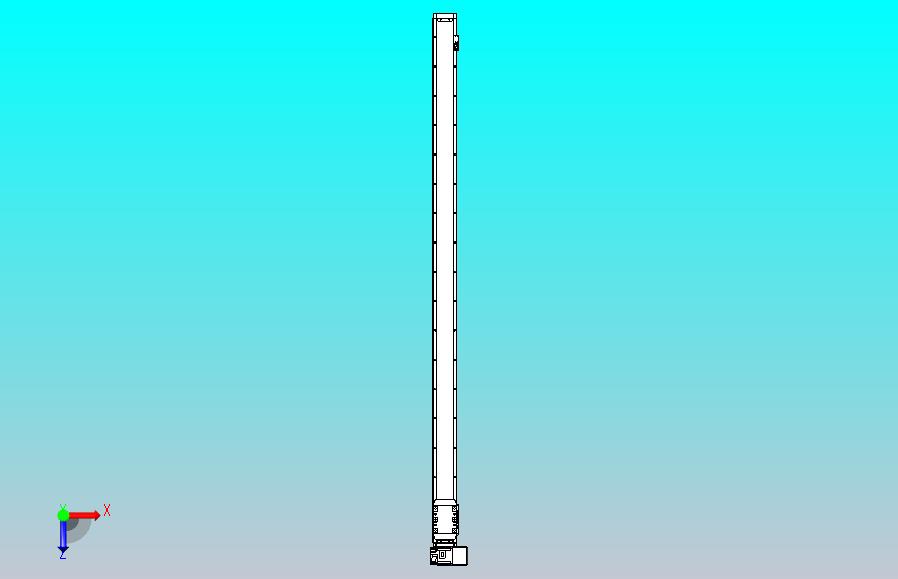 机器人皮带驱动直线轴TPA-GCB-80-P60-L1600-RU-M20-N3