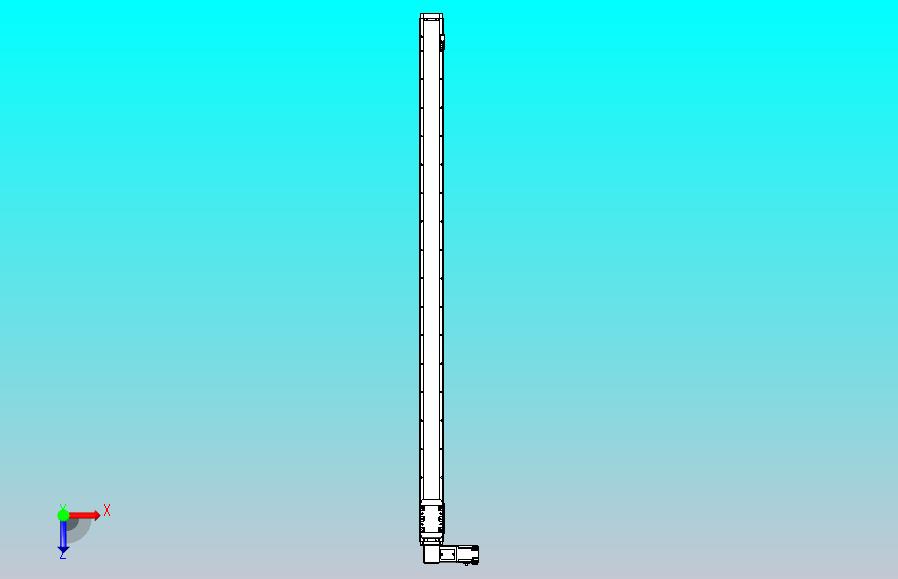 机器人皮带驱动直线轴TPA-GCB-80-P60-L1650-DL-M20-N3