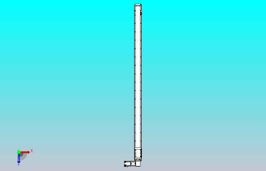 机器人皮带驱动直线轴TPA-GCB-80-P60-L1650-DR-M20-N3