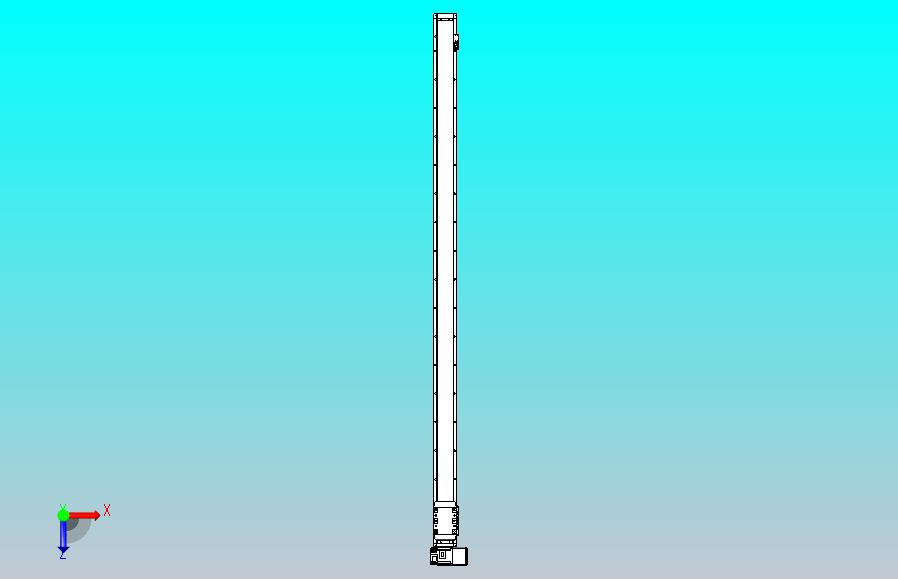 机器人皮带驱动直线轴TPA-GCB-80-P60-L1650-RU-M20-N3