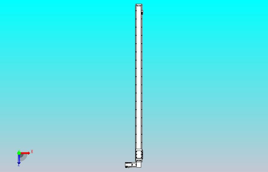 机器人皮带驱动直线轴TPA-GCB-80-P60-L1700-DR-M20-N3