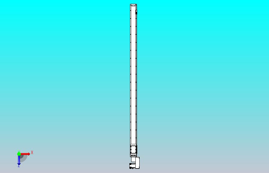 机器人皮带驱动直线轴TPA-GCB-80-P60-L1700-QR-M20-N3