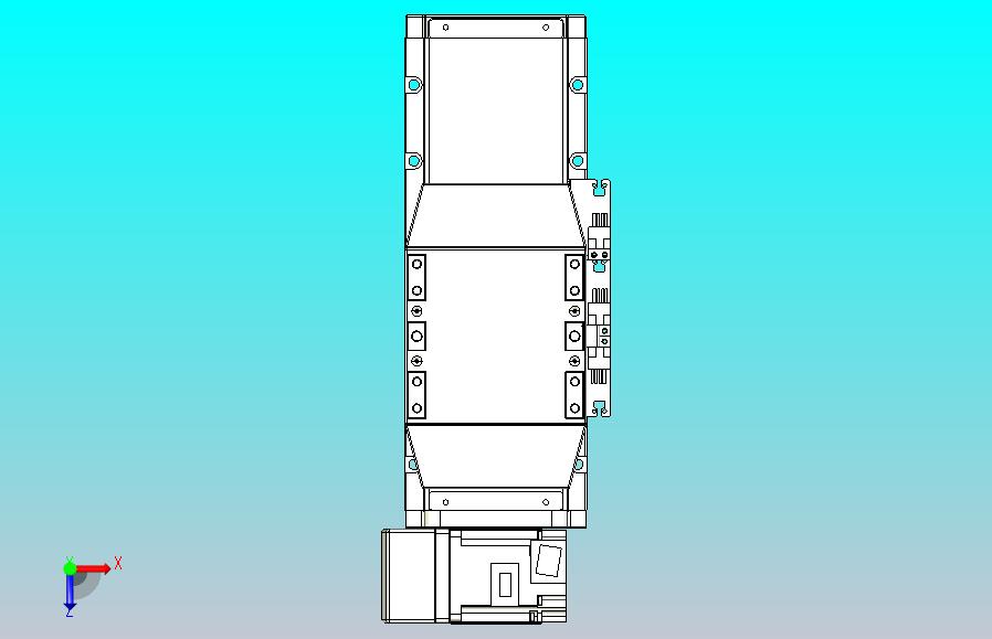 机器人皮带驱动直线轴TPA-GCB-120-P70-L50-LU-M20-N3
