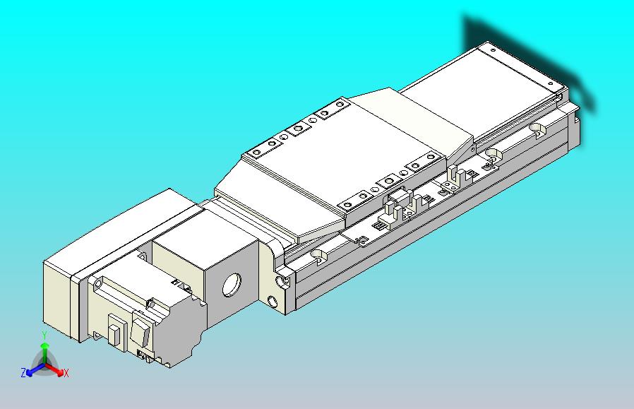 机器人皮带驱动直线轴TPA-GCB-120-P70-L50-QL-M20-N3