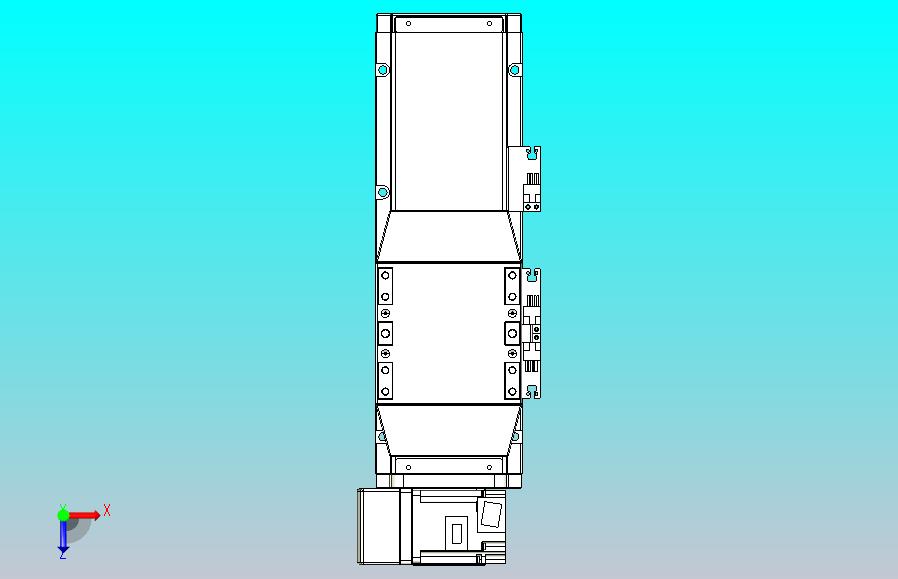 机器人皮带驱动直线轴TPA-GCB-120-P70-L100-LU-M20-N3