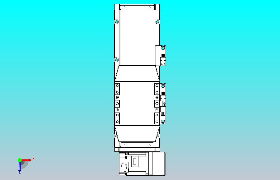 机器人皮带驱动直线轴TPA-GCB-120-P70-L100-RU-M20-N3