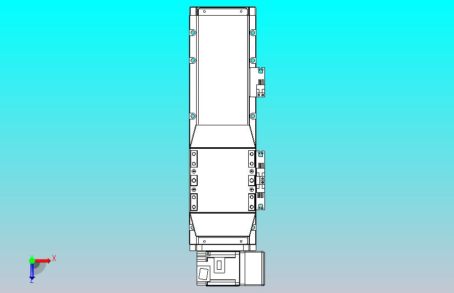 机器人皮带驱动直线轴TPA-GCB-120-P70-L150-RU-M20-N3