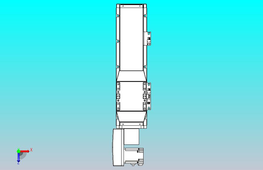 机器人皮带驱动直线轴TPA-GCB-120-P70-L200-QL-M20-N3