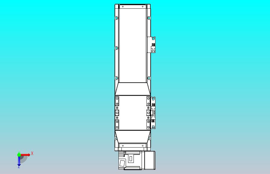 机器人皮带驱动直线轴TPA-GCB-120-P70-L200-RU-M20-N3
