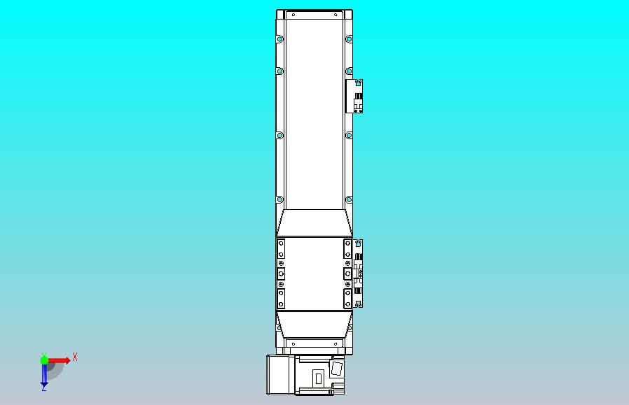 机器人皮带驱动直线轴TPA-GCB-120-P70-L250-LU-M20-N3
