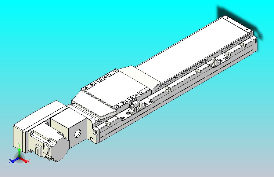机器人皮带驱动直线轴TPA-GCB-120-P70-L250-QL-M20-N3