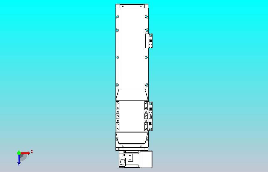 机器人皮带驱动直线轴TPA-GCB-120-P70-L250-RU-M20-N3