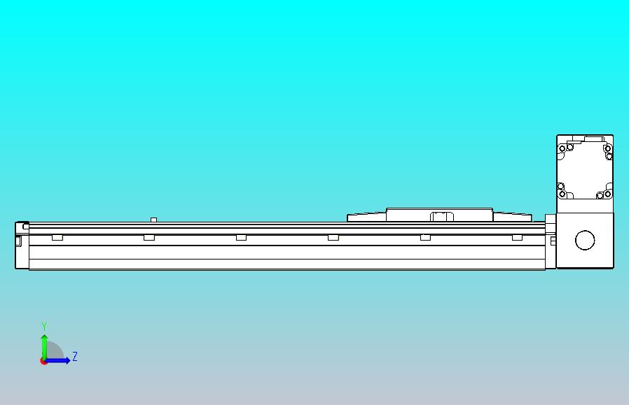 机器人皮带驱动直线轴TPA-GCB-120-P70-L300-RU-M20-N3