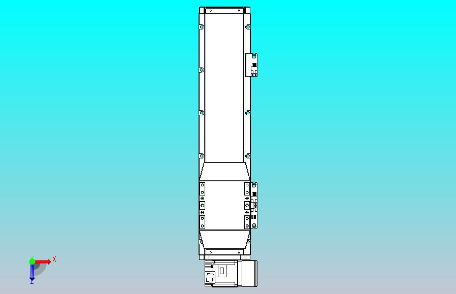 机器人皮带驱动直线轴TPA-GCB-120-P70-L300-RU-M20-N3