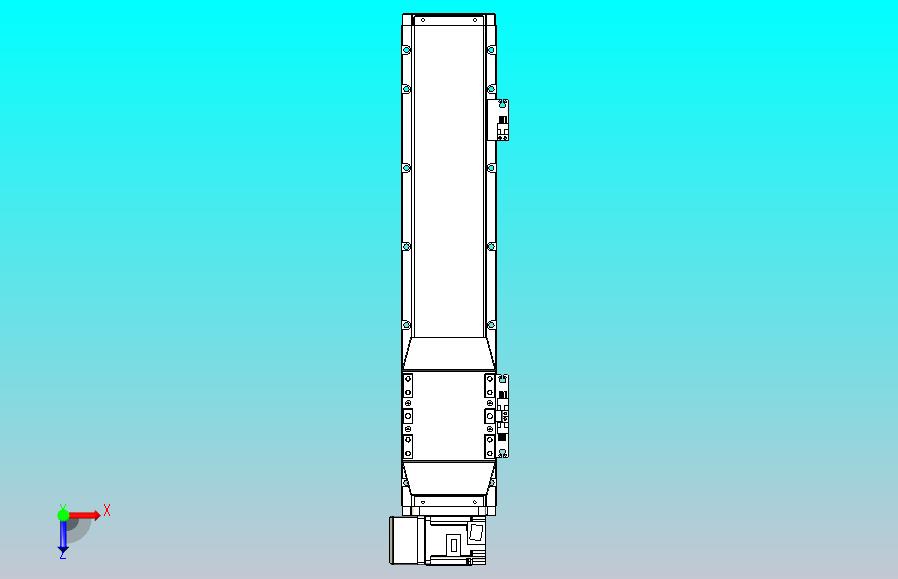 机器人皮带驱动直线轴TPA-GCB-120-P70-L350-LU-M20-N3