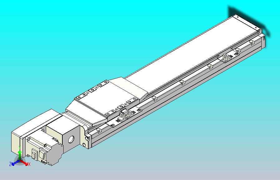机器人皮带驱动直线轴TPA-GCB-120-P70-L350-QL-M20-N3