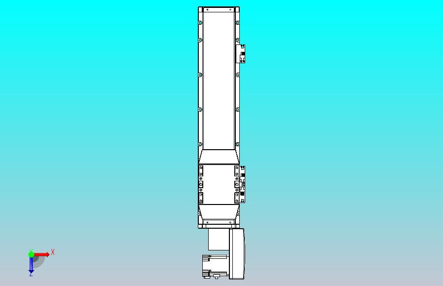 机器人皮带驱动直线轴TPA-GCB-120-P70-L350-QR-M20-N3