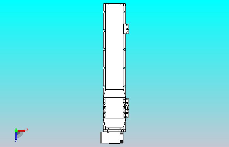 机器人皮带驱动直线轴TPA-GCB-120-P70-L400-LP-M20-N3
