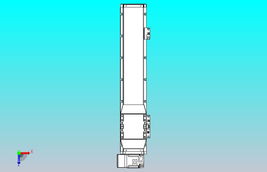 机器人皮带驱动直线轴TPA-GCB-120-P70-L400-LU-M20-N3