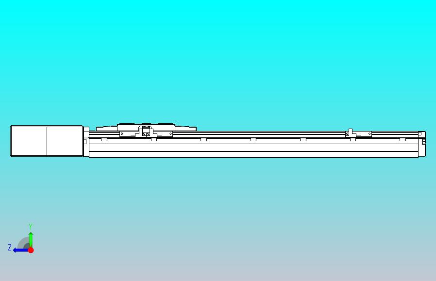 机器人皮带驱动直线轴TPA-GCB-120-P70-L400-QR-M20-N3