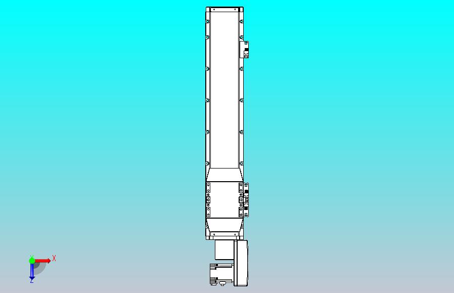 机器人皮带驱动直线轴TPA-GCB-120-P70-L450-QR-M20-N3