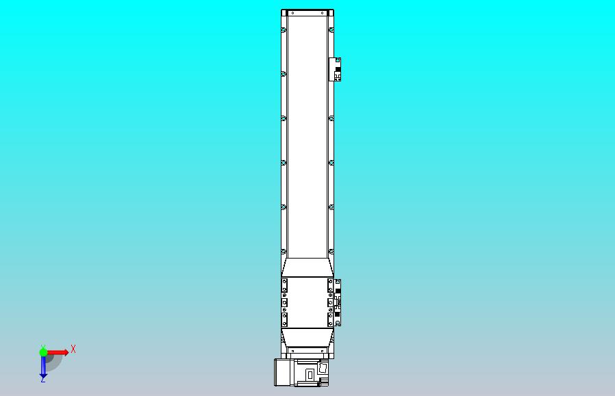 机器人皮带驱动直线轴TPA-GCB-120-P70-L500-LU-M20-N3