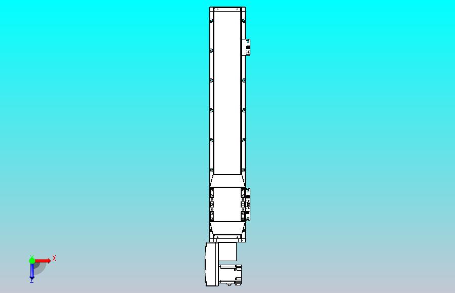 机器人皮带驱动直线轴TPA-GCB-120-P70-L500-QL-M20-N3