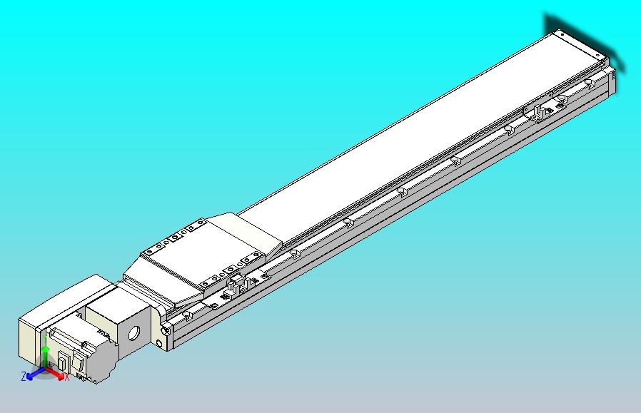 机器人皮带驱动直线轴TPA-GCB-120-P70-L550-QL-M20-N3