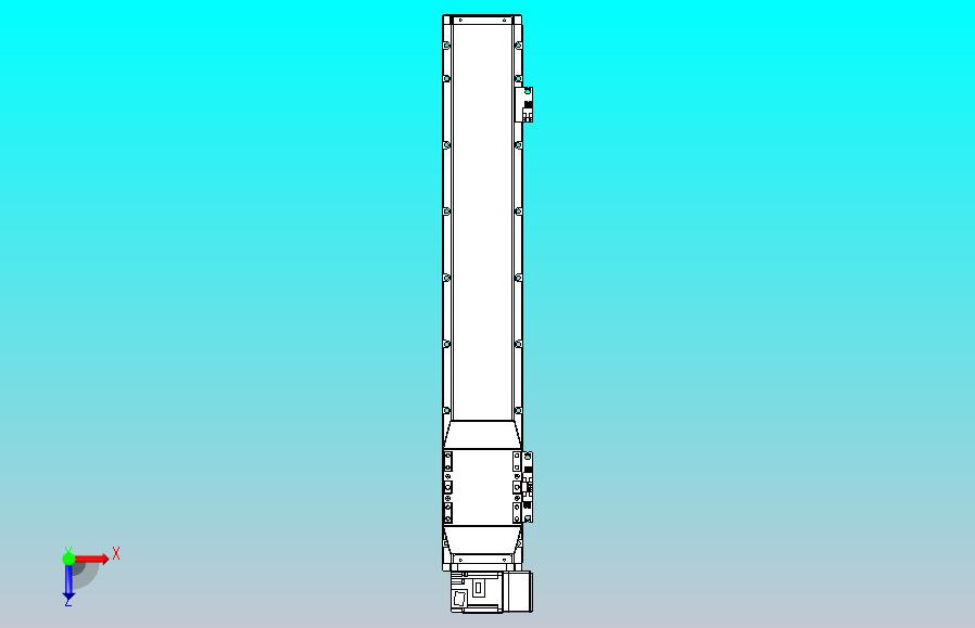 机器人皮带驱动直线轴TPA-GCB-120-P70-L550-RU-M20-N3