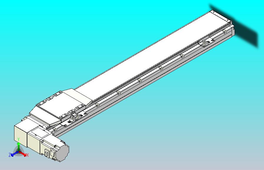机器人皮带驱动直线轴TPA-GCB-120-P70-L600-DL-M20-N3