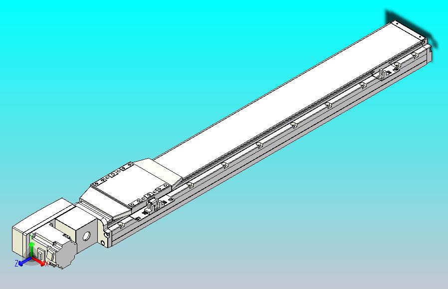 机器人皮带驱动直线轴TPA-GCB-120-P70-L650-QL-M20-N3