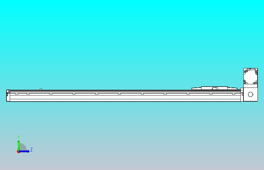 机器人皮带驱动直线轴TPA-GCB-120-P70-L750-RU-M20-N3