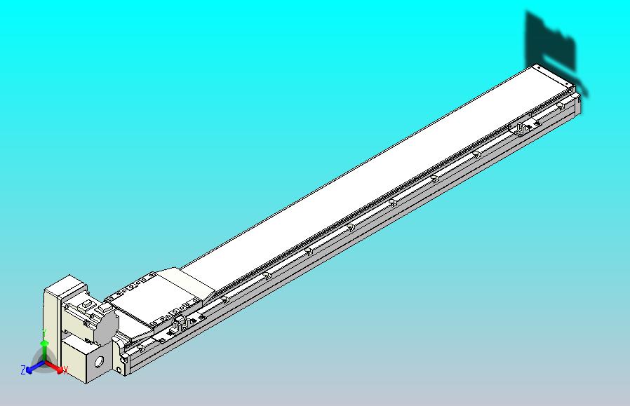 机器人皮带驱动直线轴TPA-GCB-120-P70-L800-LU-M20-N3