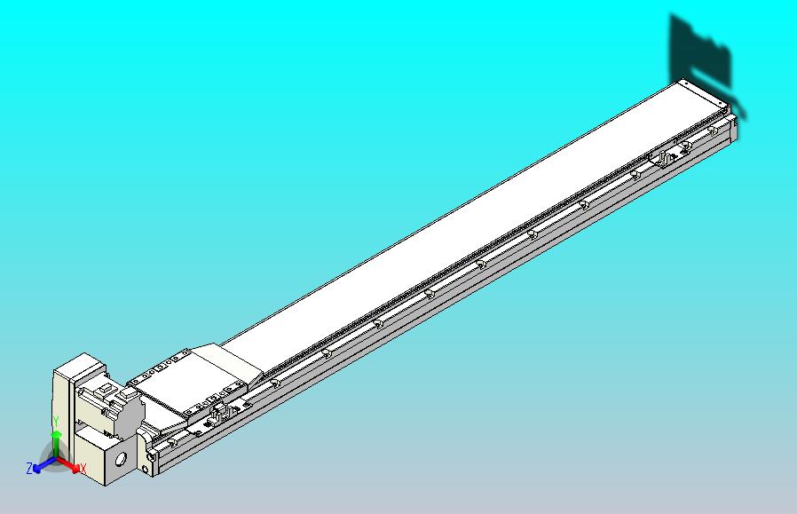 机器人皮带驱动直线轴TPA-GCB-120-P70-L850-LU-M20-N3