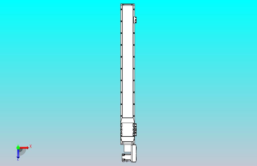 机器人皮带驱动直线轴TPA-GCB-120-P70-L900-QR-M20-N3