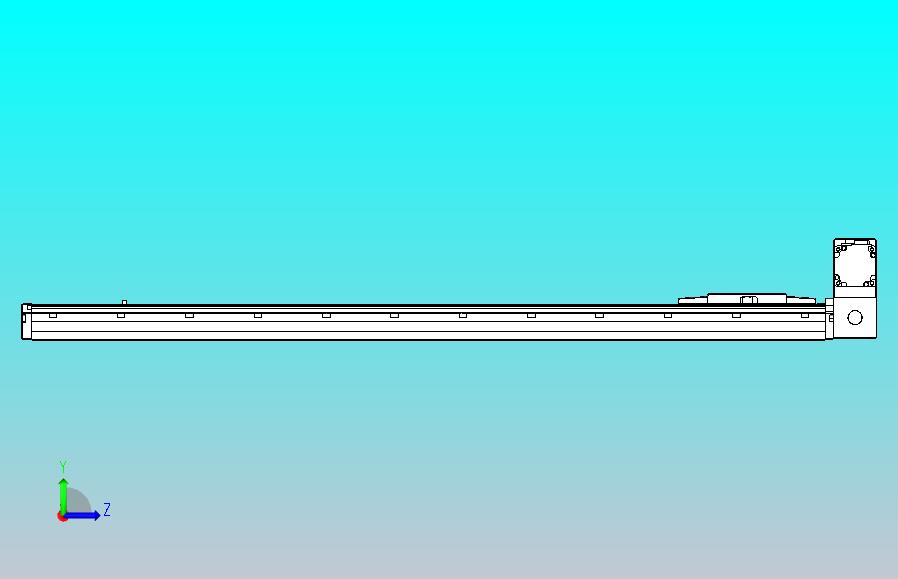 机器人皮带驱动直线轴TPA-GCB-120-P70-L900-RU-M20-N3
