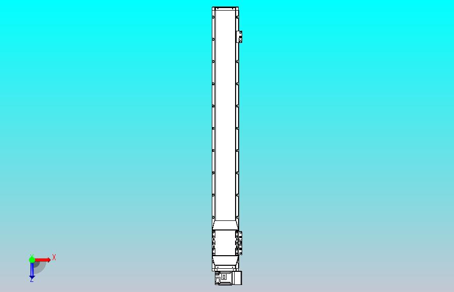 机器人皮带驱动直线轴TPA-GCB-120-P70-L900-RU-M20-N3
