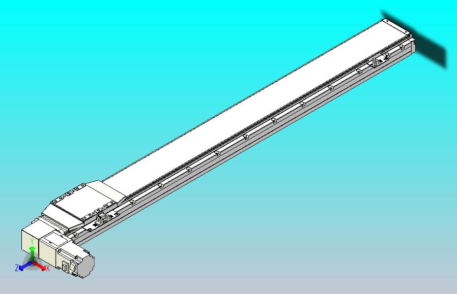 机器人皮带驱动直线轴TPA-GCB-120-P70-L950-DL-M20-N3